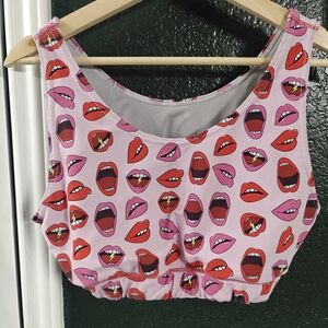 Pink Graphic Women's Top